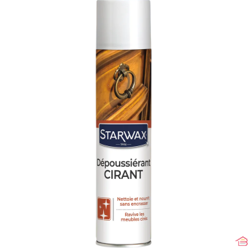 NETTOYANT DÉPOUSSIÉRANT CIRANT EN AÉROSOL POUR MOBILIER INTÉRIEUR 400 ML