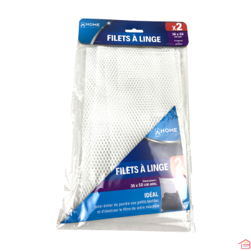 2 FILETS A LINGE 36 X 50 CM 