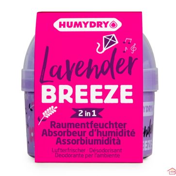 ABSORBEUR D'HUMIDITÉ ET DÉSODORISANT MINI LAVANDE HUMYDRY