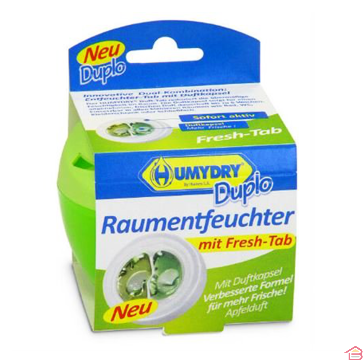 ABSORBEUR D'HUMIDITÉ ET DÉSODORISANT DUPLO POMME 75G HUMYDRY