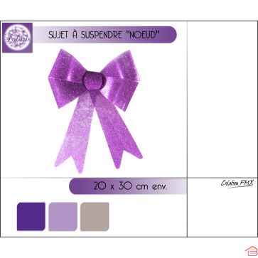 SUJET À SUSPENDRE ''NOEUD'' POLARIS