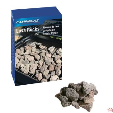 PIERRES DE LAVE VOLCANIQUE CAMPINGAZ 3 KG