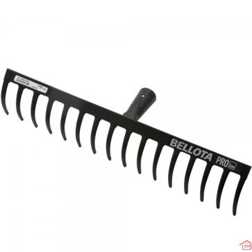 RÂTEAU EN ACIER TRAITÉ THERMIQUEMENT AVEC 16 DENTS BELLOTA