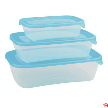 LOT 3 BOITES (05L+1L+2L) CURVER