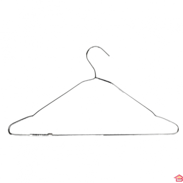 CINTRE CHROME SIMPLE Ø 4 mm , Longueur 41,50 mm