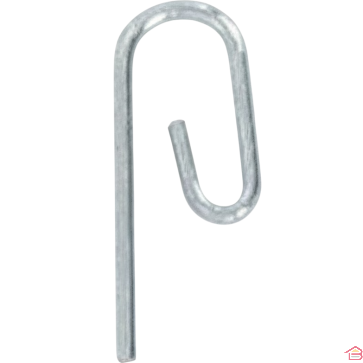 AGRAFES MÉTAL ESCARGOT ARGENT LOT DE 25 EN ZINC