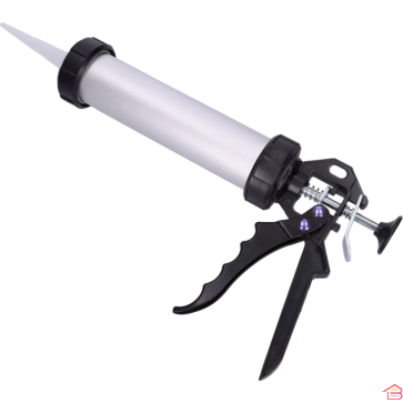 PISTOLET EN ALUMINIUM POUR CARTOUCHE DE SILICONE