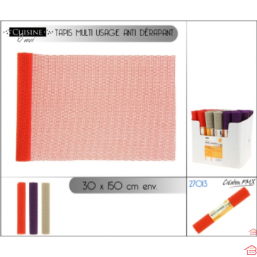 TAPIS MULTI USAGE ANTI DÉRAPANT JUICY 30 X 150 CM