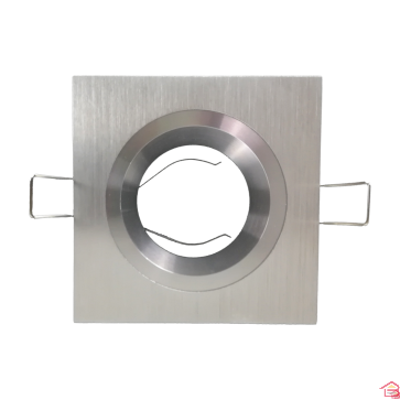 SPOT ALUMINIUM BROSSE CARRE RETRAIT