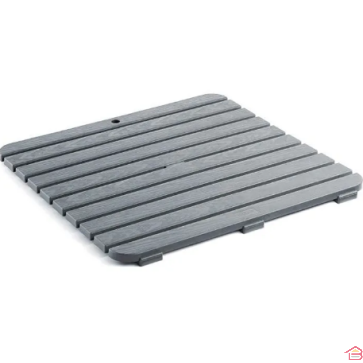 CAILLEBOTIS 55 X 55 X 3 CM GRIS ANTHRACITE TATAY