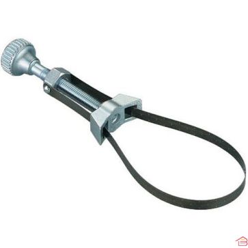 CLÉ À FILTRE À SANGLE MÉTALLIQUE AJUSTABLE