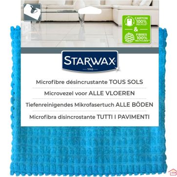 SERPILLIÈRE MICROFIBRE 3D RELIEF POUR NETTOYAGE DESINCRUSTANT DES SOLS INTERIEURS