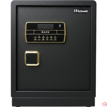 COFFRE FORT BLINDÉ À COMBINAISON ÉLECTRONIQUE AVEC CLÉ DE SECOURS 530 X 450 X 380 MM 42 KG