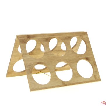 RANGE BOUTEILLES EN BAMBOU 