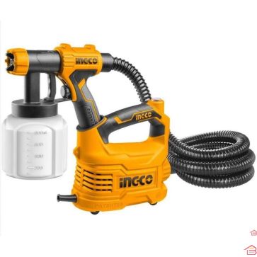 PISTOLET A PEINTURE 500W BAC EN PLASTIQUE - INGCO