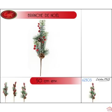BRANCHE DE NOËL 50 CM