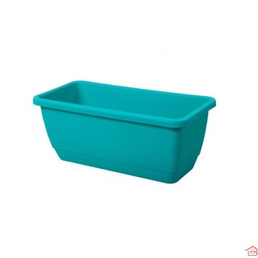 BALCONNIÉRE AVEC SOUCOUPE INIS 40 CM BLEU OTTAN