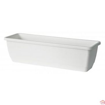 BALCONNIÈRE AVEC SOUCOUPE INIS 60 CM BLANC