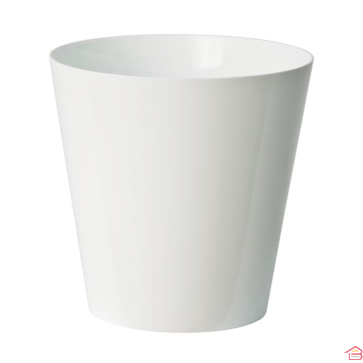 POT CLIVIO DIAM 14 CM BLANC