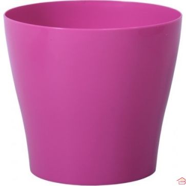 CACHE-POT SYNUE 14 CM CYCLAMEN DESIGN INTÉRIEUR PLASTIQUE