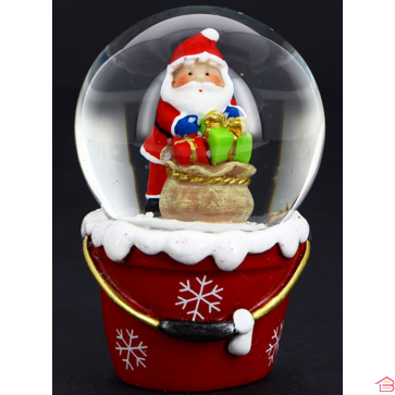 BOULE DE NEIGE 45 MM SCEAU DE NOEL