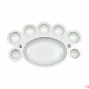 PALETTE EN PLASTIQUE PETITE FLEUR