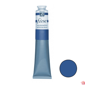PEINTURE A L'HUILE EN TUBE 150 ML BLEU PRIMAIRE - LEFRANC BOURGEOIS
