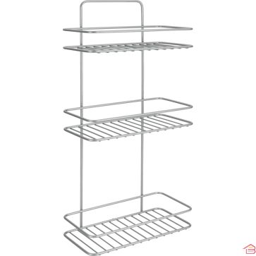 PORTE COSMÉTIQUES RECTANGULAIRE 3 ÉTAGES METALTEX