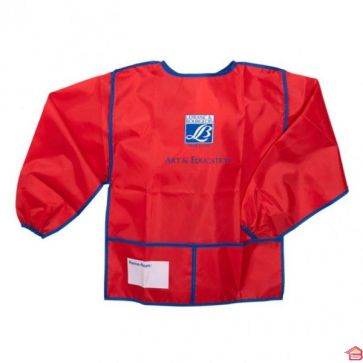 TABLIER A MANCHES LONGUES EN PLASTIQUE KID - LEFRANC BOURGEOIS