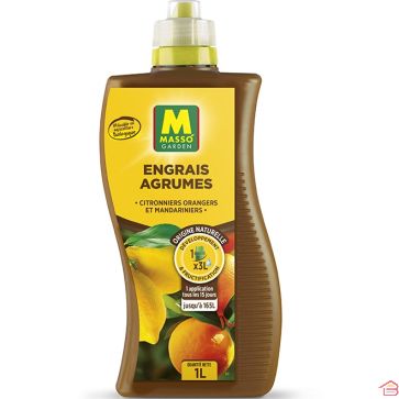 ENGRAIS LIQUIDE AGRUMES 1 L MASSO GARDEN