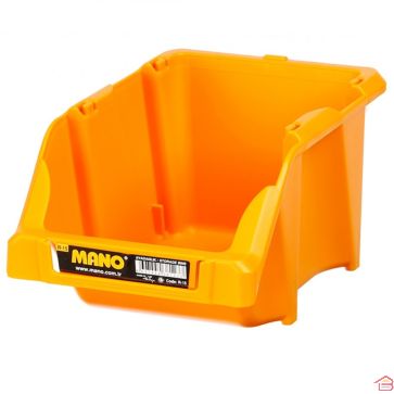 BAC RANGEMENT À BEC JAUNE 125X195X90 MM MANO