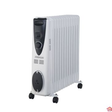 CHAUFFAGE ELECTRIQUE RADIATEUR À BAIN D'HUILE 11 ÉLÉMENTS KROHLER