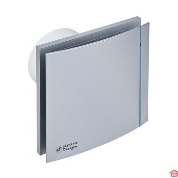 EXTRACTEUR SILENT 100 CZ DESIGN 3C - 230V SILVER