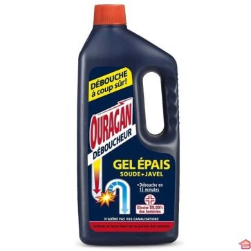 GEL DÉBOUCHEUR EPAIS  ENERGY OURAGAN 1 L WC NET
