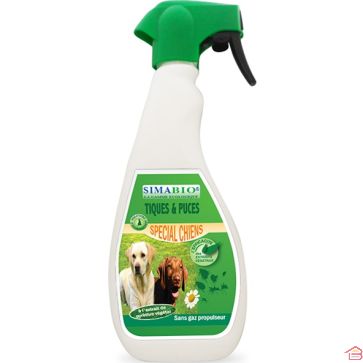 ANTI-TIQUES ET PUCES BIOLOGIQUE POUR CHIENS 500 ML