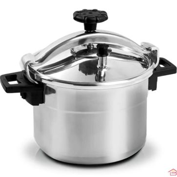 COCOTTE EXPRESS EN ALUMINIUM ALIMENTAIRE 8 LITRES AVEC PANIER ET SYSTÈME DE SÉCURITÉ