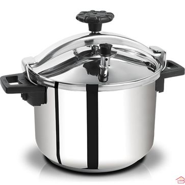 COCOTTE EXPRESS EN INOX 18/10 4,5L AVEC PANIER ET TRIPLE SYSTÈME DE SÉCURITÉ