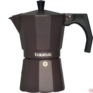 CAFETIÈRE ITALIENNE EN ALUMINIUM 3 TASSES ITALICA ELEGANCE TAURUS
