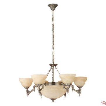 LUSTRE MARBELLA  BRONZE/CHAMPAGNE