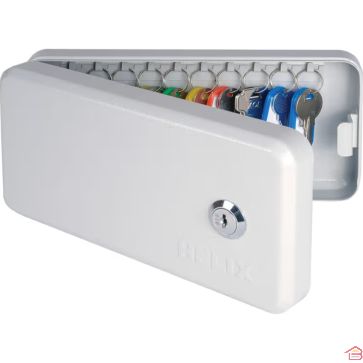 ARMOIRE À CLÉS MÉTALLIQUE SÉCURISÉE 20 CLÉS GRIS