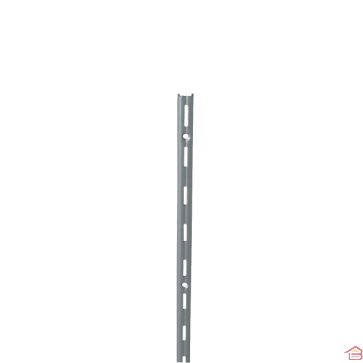 CREMAILLERE  SIMPLE  GRIS ALUMUNIUM 1.50 M