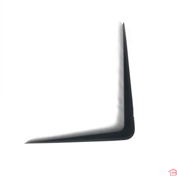 EQUERRE ''INA'' 250X300 NOIR