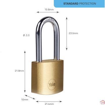 CADENAS YE 20MM YALE ANSE LONGUE