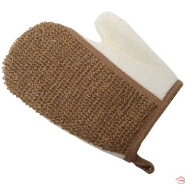 GANT DE MASSAGE EXFOLIANT CORPS CHANVRE