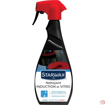 NETTOYANT QUOTIDIEN POUR PLAQUES VITROCÉRAMIQUES ET INDUCTION 500 ML STARWAX