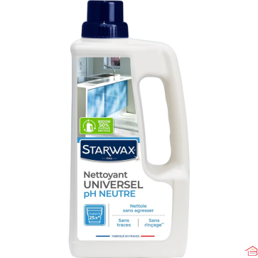 NETTOYANT UNIVERSEL MULTI-USAGES PH NEUTRE 1 LITRE SANS RINÇAGE