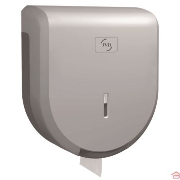 DISTRIBUTEUR PAPIER HYGIÉNIQUE JVD ABS GRIS METALLISÉ