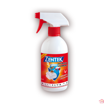 INSECTICIDE LIQUIDE ANTI MITES & ACARIENS 500 ML - ZENTEK