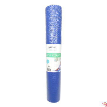 TAPIS DE YOGA 4 MM BLEU/FUSHIA