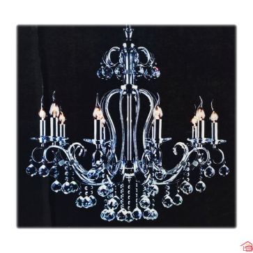 LUSTRE ISABELLE CRISTAL